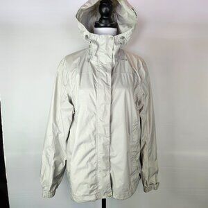LL Bean Hooded Rain Jacket Women's Size L Reg